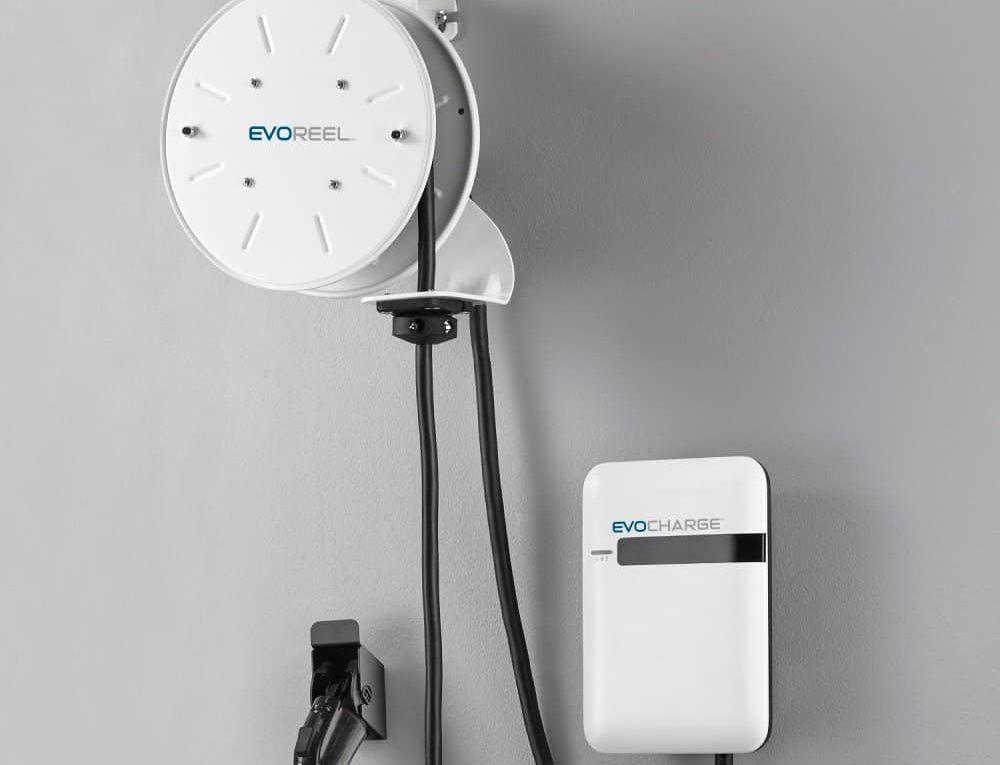 evocharge electric car charging station for home