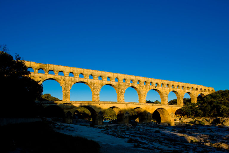 roman aqueducts during the history of plumbing