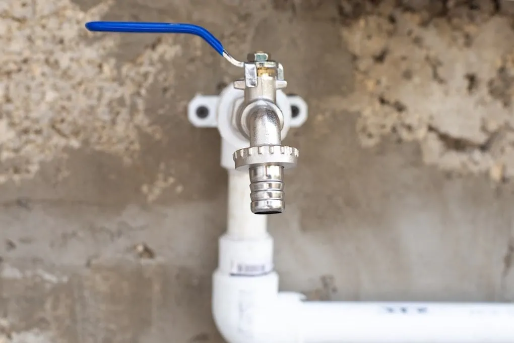 outdoor faucet types; ball valve