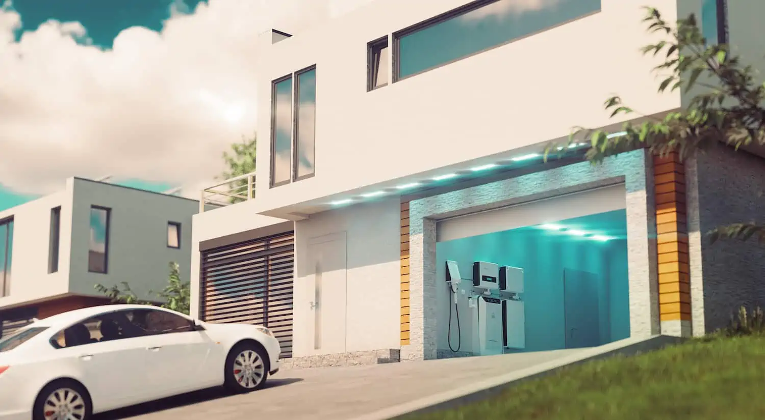 effectively charging electric vehicle at home via solar ev charging station