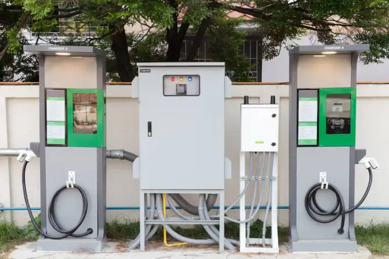 install EV chargers for commercial use chargers