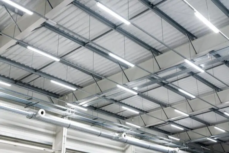 warehouse lighting design overhead lights