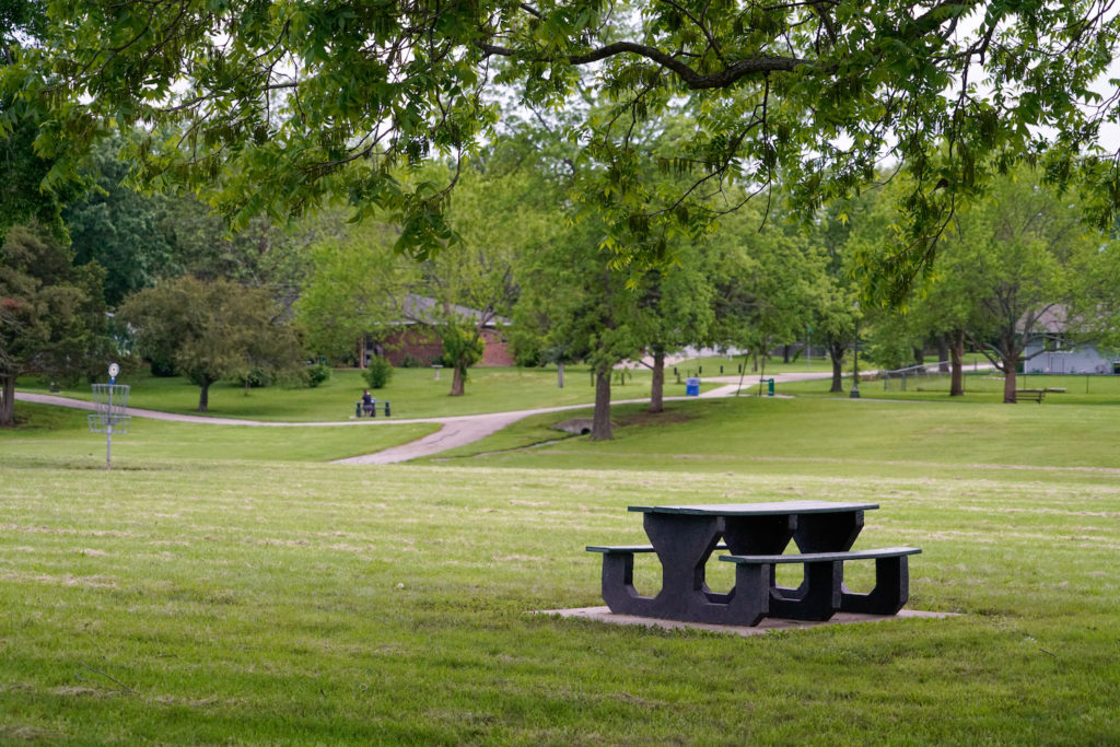 have a picnic at a picnic table in anoka county parks