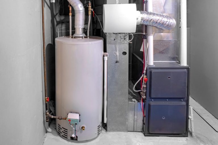 water heater tank in basement; tankless water heater vs tank